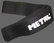 METAL - BLACK KNEE WRAPS - 250cm