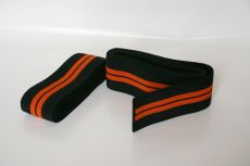 orange fire knee wraps - 2 m