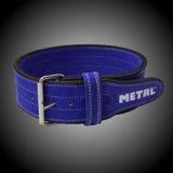 METAL Powerlifting Belt - blue