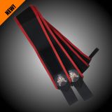 METAL Blackn Red Wrist Wraps (IPF zugelassen) - 60 cm